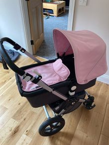 Bugaboo cam 3 pink and charcoal