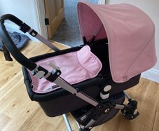 Bugaboo cam 3 pink and charcoal