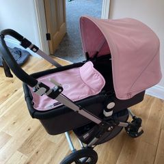Bugaboo cam 3 pink and charcoal