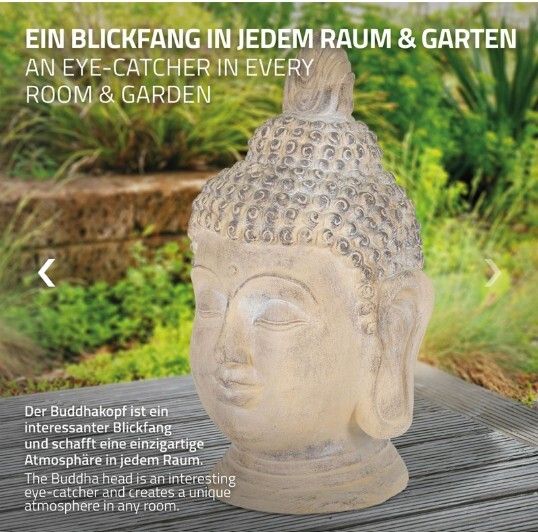 Large Buddha Head Statue  78cm