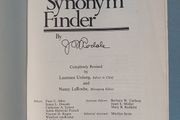 The Synonym Finder by J.I. Rodale