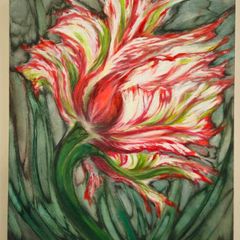 Painting - tulip