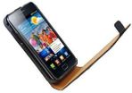 Black Leather Flip Case For Apple iPhone5 iPhone 5 5G COVER