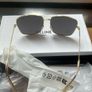 Celine Triomphe Rhinestone Goldware Sunglasses NWT Image 9