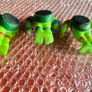 Vintage 1990s Teenage Mutant Ninja Turtles Fridge magnet figures Image 5