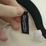 H&M Cream and Black Design blouse Image 6
