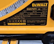 Dewalt Table Saw