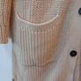 Marc O' Polo Cream 100% Cotton Long Cardigan/Coat Image 8