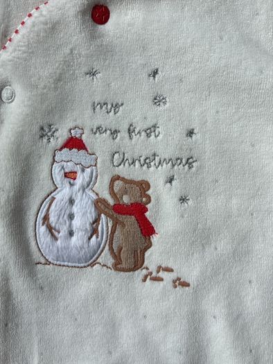 Brand new Christmas baby gro