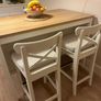 IKEA island and stools Image 2