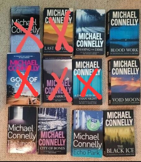 Michael Connelly Crime Thriller Suspense - 3 for 5 euros