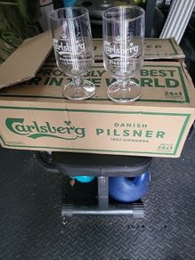 24 x carlsberg half pints
