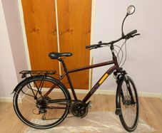Romet Wagant 6 Trekking (Hybrid) M size Bike, Excellent Condition, Accessories Included