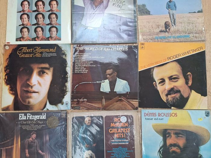 53 Original Vintage Vinyl records