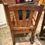 Dining table with 6 chairs genuine oak Image 4