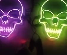 Halloween led mask
