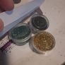 12 assorted pots of glitter Image 3