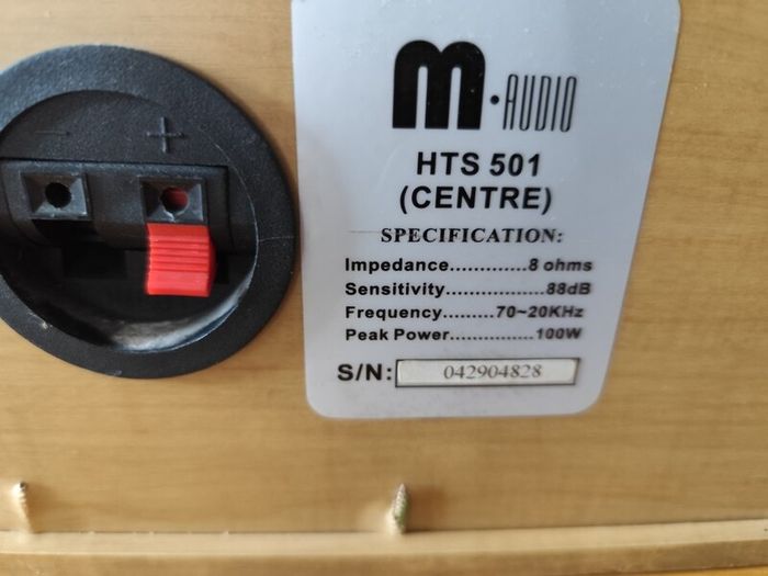 M-audio center speaker