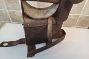 antique coal iron