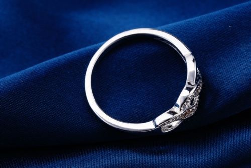 White Gold Plated Ring