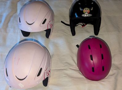 Ski helmets