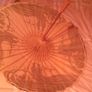 japanese style wooden umbrella Image 3