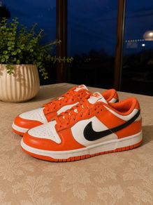 Nike Dunk Low Patent Halloween Orange/Black UK 5.5 / EU 39