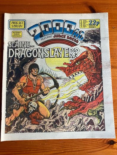 Comic: '2000AD' no. 367 (05/05/1984)