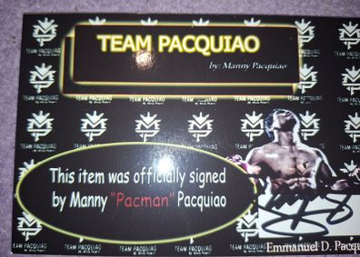 Manny "Pac-Man" Pacquiao