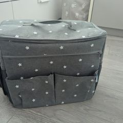 Pram Bag, Portable Changing Mat and Hand + Foot Baby Print Kit