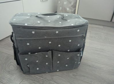 Pram Bag, Portable Changing Mat and Hand + Foot Baby Print Kit