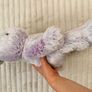 Build A Bear Purple Pawlette Pastel Purple Rabbit Plush approx. 42 cm. Used Please see photos Image 8