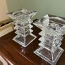 glass candle holders Image 2