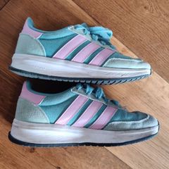 adidas Run 70s 2.0 Runners Trainers - Mint Green & Pink - Size UK 3