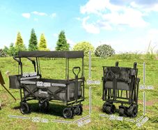 folding camping trolley