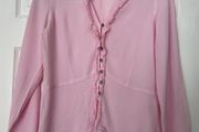 Marks &amp; Spencer Soft Pink Blouse - UK Size 10