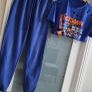 SHEIN royal blue Co-ord pants, cropped top and mini gilet Sz M (Fit 10-12UK) Image 4