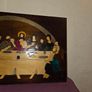 Hand Made Wooden The Last Supper Wall Hanging Image 4