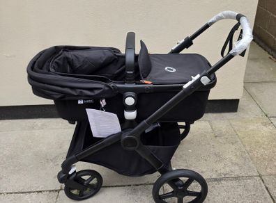 Bugaboo Fox Cub 2 in 1 Pram Midnight Black Brand New Unused