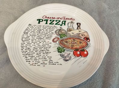 Pizza Plate vintage 80s