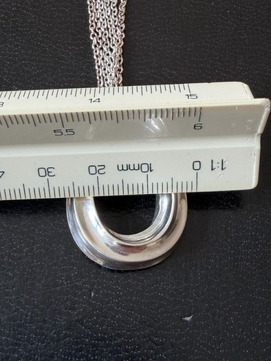 silver necklace