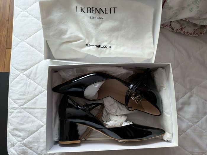LK Bennett Black Heals