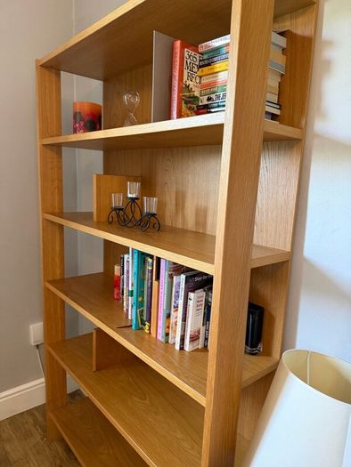 Solid Oak Bookcase