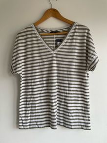 M&S Collection Linen blend t-shirt size 12