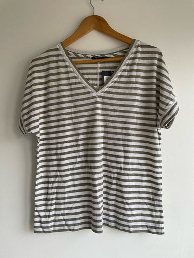 M&S Collection Linen blend t-shirt size 12
