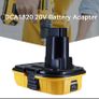 Dewalt 18V Tools Convert Dewalt 20V Lithium Battery for DC9096 DE9098 DE9096 with USB Image 7