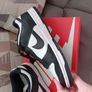 Authentic Nike Dunks Low Women - Black White - Fits UK 6 - Like New - RRP 120 Image 7