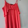 Chemistry Coral Ruffle Strap Top 100% Modal Image 2