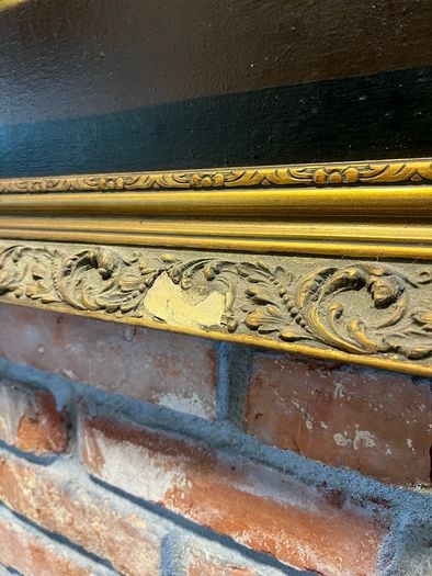 vintage oil panting