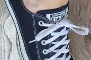 Converse Black Sz 7